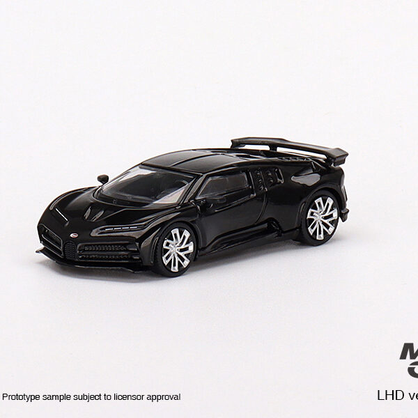 Mini GT Mini GT 1/64 Bugatti Centodieci Black MGT00466 - Görsel 2