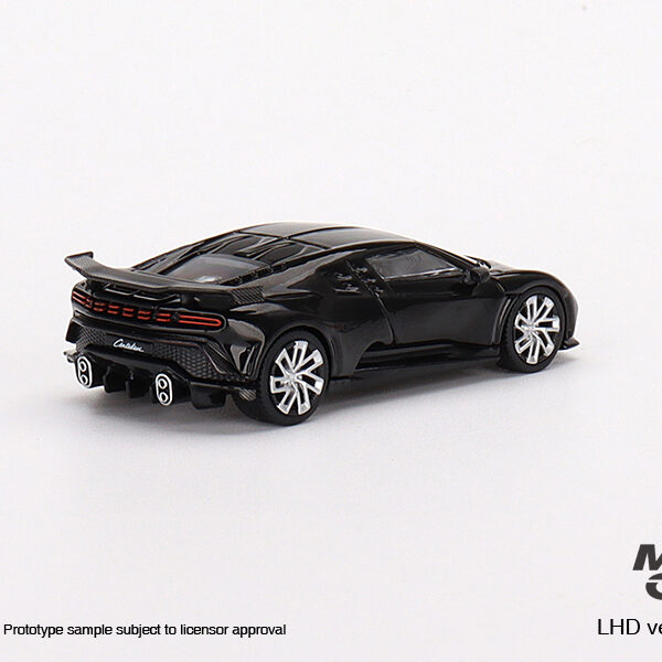 Mini GT Mini GT 1/64 Bugatti Centodieci Black MGT00466 - Görsel 4