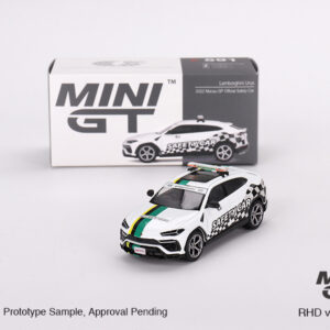 Mini GT 1/64 Lamborghini Urus 2022 Macau GP Official Safety Car MGT00591