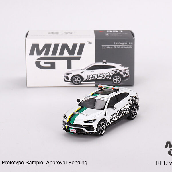 Mini GT 1/64 Lamborghini Urus 2022 Macau GP Official Safety Car MGT00591