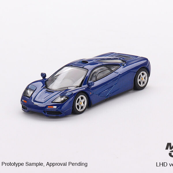 Mini GT 1/64 McLaren F1 Cobalt Blue MGT00629 - Görsel 2