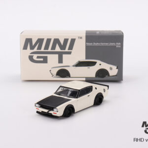 Mini GT 1/64 Nissan Skyline Kenmeri Liberty Walk White MGT00702
