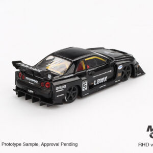 Mini GT 1/64 Nissan LB-ER34 Super Silhouette SKYLINE Black MGT00844 - Görsel 4