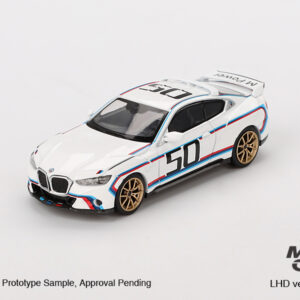 Mini GT 1/64 BMW 3.0 CSL White MGT00863 - Görsel 2