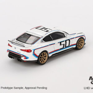 Mini GT 1/64 BMW 3.0 CSL White MGT00863 - Görsel 4