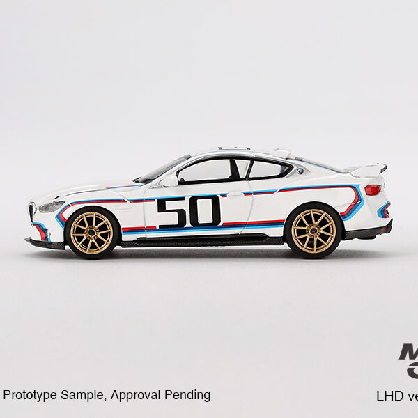 Mini GT 1/64 BMW 3.0 CSL White MGT00863 - Görsel 3