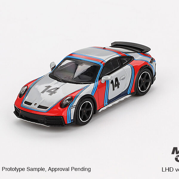 Mini GT 1/64 Porsche 911 Dakar Ice Grey Metallic "Rally 1978" MGT00964 - Görsel 2