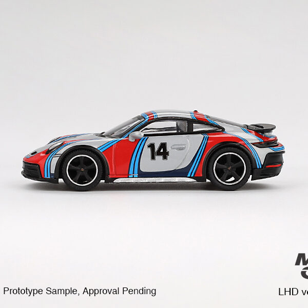 Mini GT 1/64 Porsche 911 Dakar Ice Grey Metallic "Rally 1978" MGT00964 - Görsel 3
