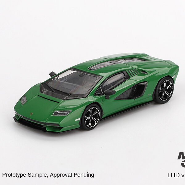Mini GT 1/64 Lamborghini Countach LPI 800-4 Verde Medio MGT00976 - Görsel 2