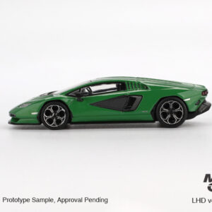 Mini GT 1/64 Lamborghini Countach LPI 800-4 Verde Medio MGT00976 - Görsel 3