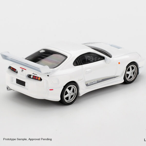 Mini GT 1/64 Toyota Supra VeilSide Combat V-I White MGT01104 - Görsel 3