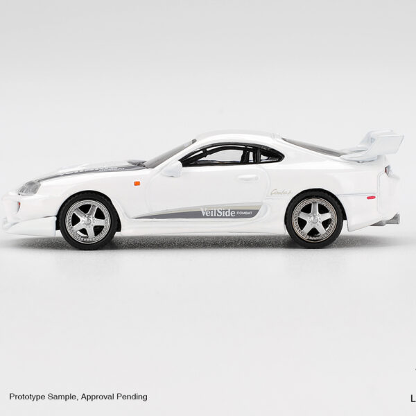 Mini GT 1/64 Toyota Supra VeilSide Combat V-I White MGT01104 - Görsel 4