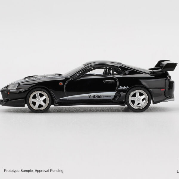 Mini GT 1/64 Toyota Supra VeilSide Combat V-II Black MGT01107 - Görsel 3