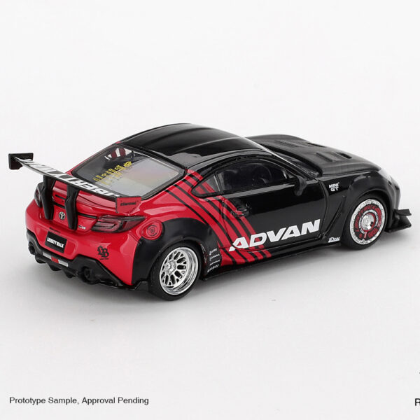 Mini GT 1/64 Toyota GR86 LB Nation Advan MGT01173 - Görsel 2