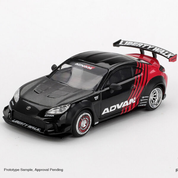 Mini GT 1/64 Toyota GR86 LB Nation Advan MGT01173 - Görsel 1