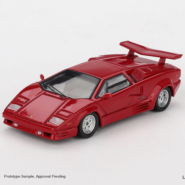 Mini GT 1/64 Lamborghini Countach 25th Anniversary Red MGT01192 - Görsel 1
