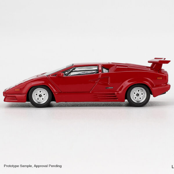 Mini GT 1/64 Lamborghini Countach 25th Anniversary Red MGT01192 - Görsel 3