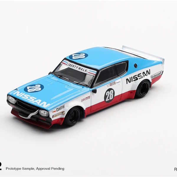Mini GT 1/64 Nissan Skyline Kenmeri Liberty Walk Nissan Racing '75 concept MGT01212