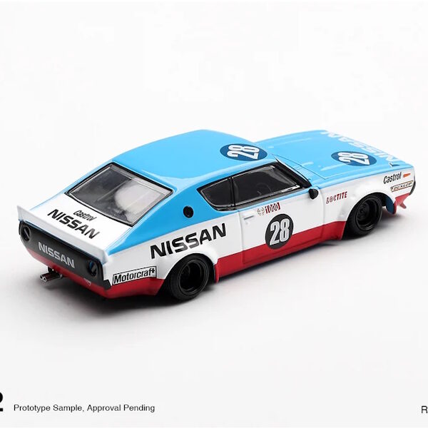 Mini GT 1/64 Nissan Skyline Kenmeri Liberty Walk Nissan Racing '75 concept MGT01212 - Görsel 2