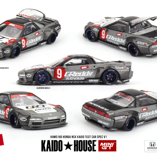 Mini GT 1/64 Kaido House Honda NSX Kaido Test Car Spec V1 KHMG190 - Görsel 1