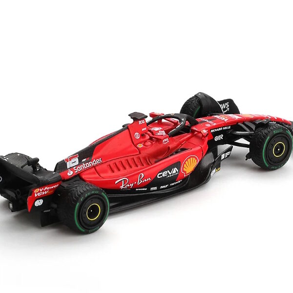 Mini GT 1/64 BBR Ferrari SF23 C. Leclerc 2023 Monaco GP BBRFER64022 - Görsel 2