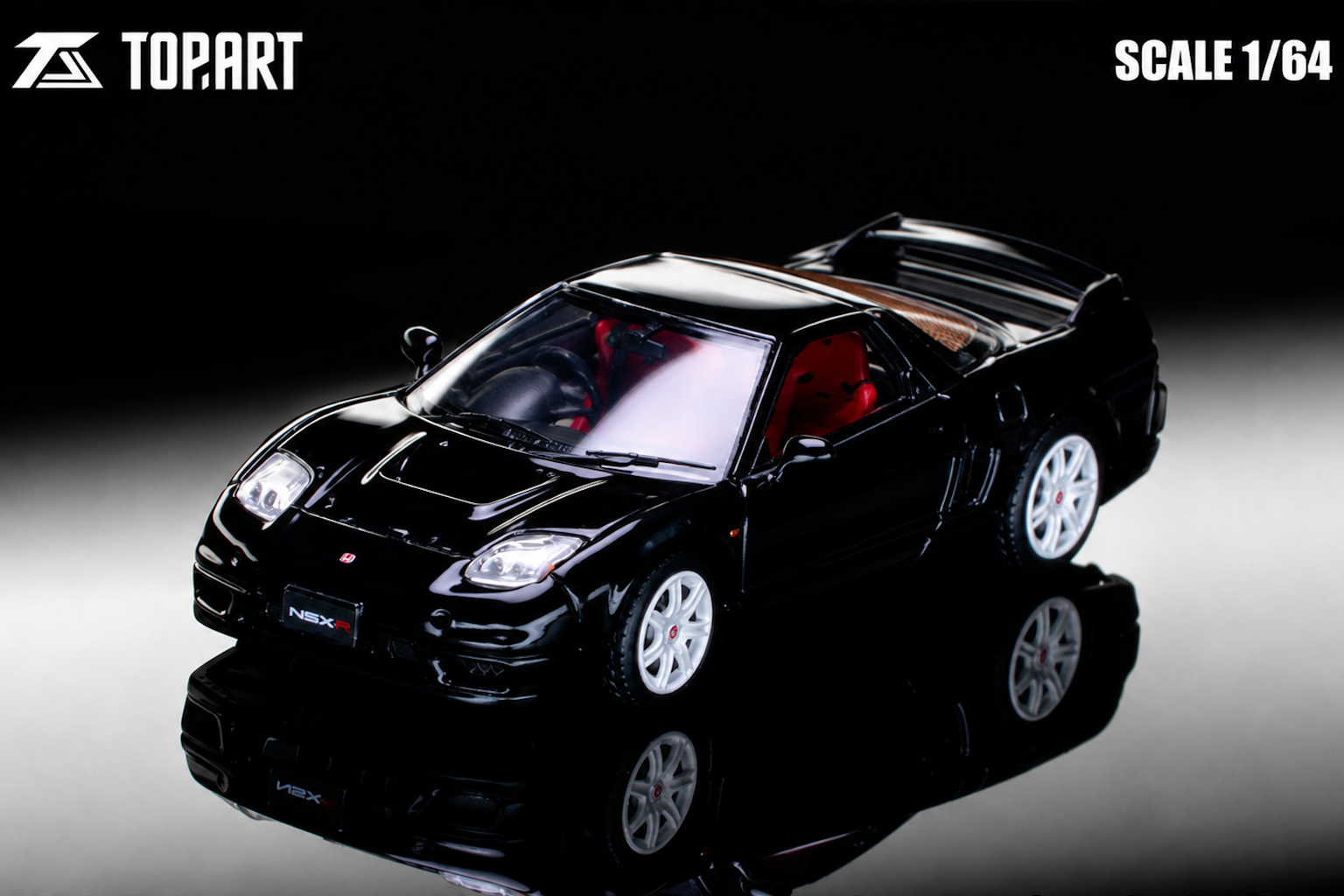 TOPART 1:64 Honda NSX-R（NA2) 2002-05 Metallic Black - Diecastr.exe
